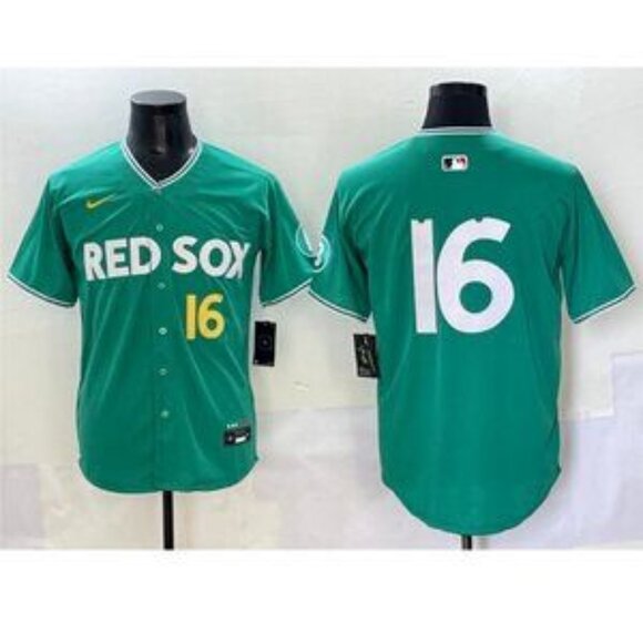 Mens Youths Kids Womens 16 Jarren Duran Stitched Jersey Green